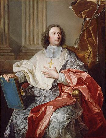 Hyacinthe Rigaud Portrait of Charles de Saint-Albin, Archbishop of Cambrai oil painting image